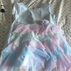 Jona Michelle Light Blue Tulle Dress - 3T